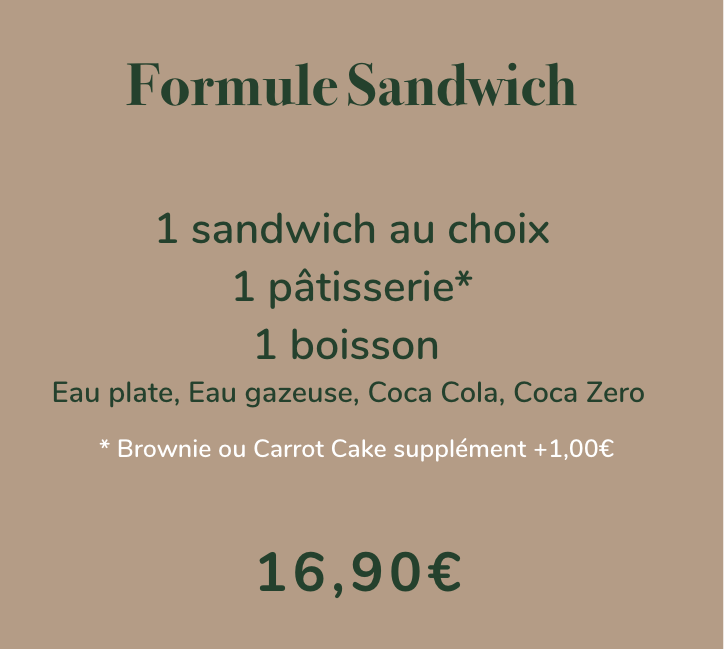 formule sandwich